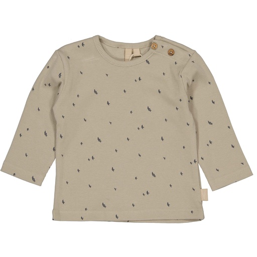 Levv | T-shirt Girls Leon Allover Birds Grey