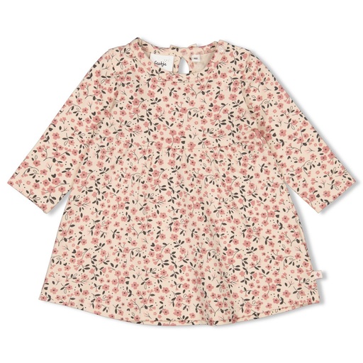 Feetje | Jurk Woodland Bloom Off White