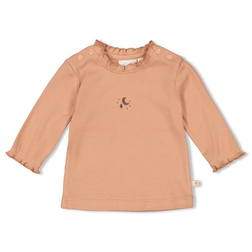 Feetje | T-shirt Dancing In The Moonlight Longsleeve Terra Pink