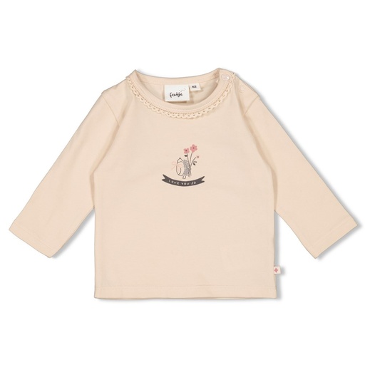 Feetje | T-shirt Woodland Bloom Longsleeve Off White