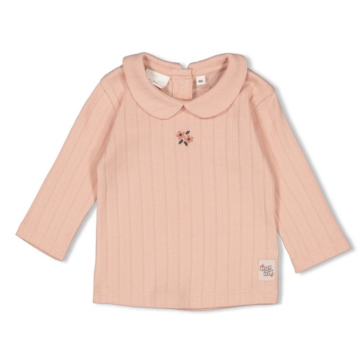 Feetje | T-shirt Woodland Bloom Longsleeve Roze