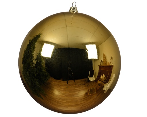 [560007] Kaemingk | Kerstbal Polystyreen Goud Ø40cm