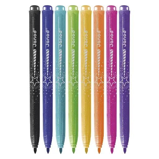 [560103] Janod | Stiften Glitterviltstiften 8-pack