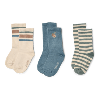 Little Dutch | Kousen Boys Forest Friend Multi 3-pack