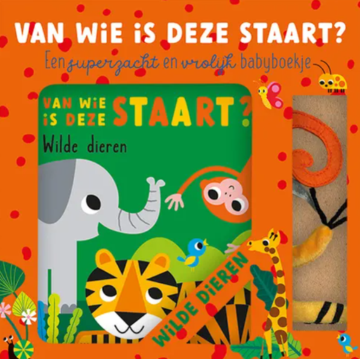 [560395] De Lantaarn | Boek Van Wie Is Deze Staart? Wilde dieren 