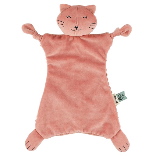 [560538] Trixie | Knuffeldoekje Comforter Mrs. Cat Roze 52x46cm