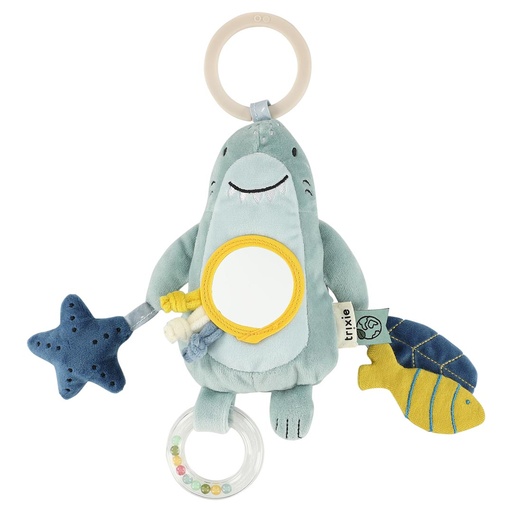 [560603] Trixie | Activiteitenspeeltje Mr. Shark Grijs