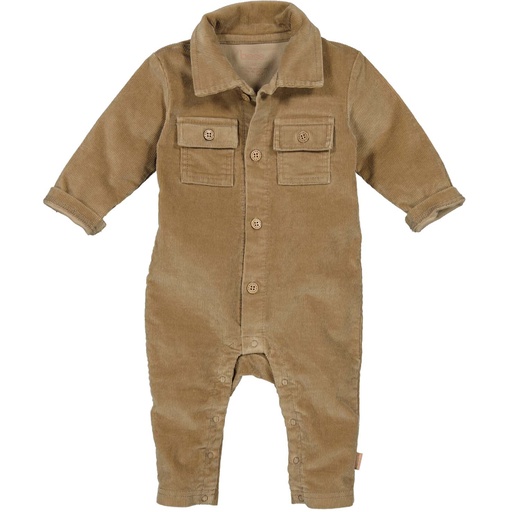 Bess | Kruippak Boys Babycord Sand