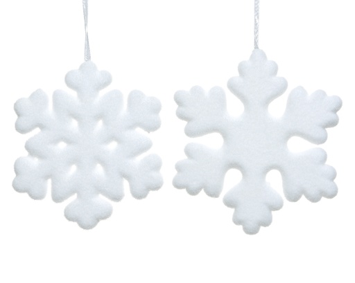 [560631] Kaemingk | Hangfiguur Sneeuwvlok Foam Assortiment