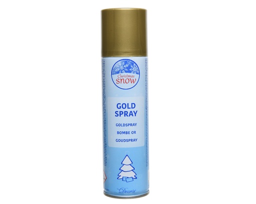 [560634] Kaemingk | Spray Sneeuwspray Goud Ø4,4cm  x  H17,8cm 