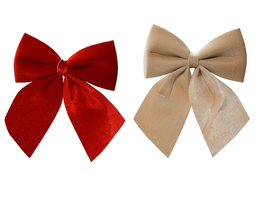 [560708] Kaemingk | Strik Polyester Assortiment Rood/Goud 3-pack