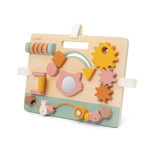 [560717] Trixie | Activiteitenbord Hout Mrs. Cat