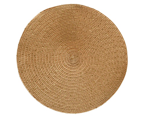 [560772] Kaemingk | Placemat Spiraalmotief Goud Ø38cm