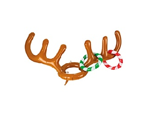 [560881] Legami | Spel Opblaasbaar Gewei met Ringen Gooien