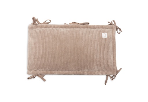 [560935] Jollein | Parkbumper Cloudy Rib Milky Coffee 180x30cm