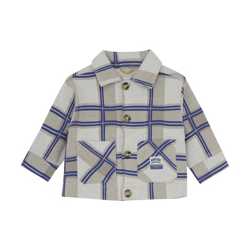 Noppies | Hemd Boys Longsleeve Senones Check Pattern Off White