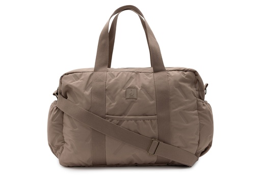 [561219] Jollein | Verzorgingstas Embossed Lilly Milky Coffee 