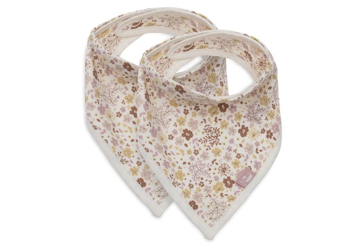 [561251] Jollein | Spuugdoekje Flower Fairies Bandana 2-pack