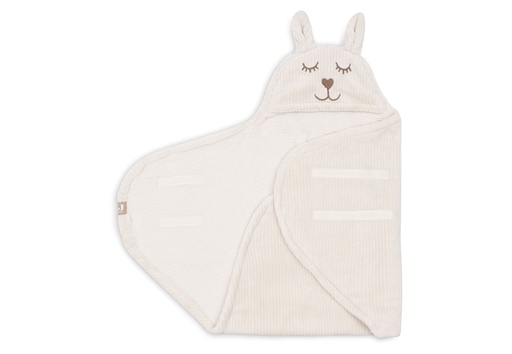 [561264] Jollein | Wikkeldeken Bunny Cloudy Rib Oatmeal 