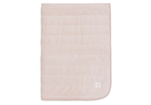 [561456] Jollein | Deken Wieg Velvet Rib Wild Rose 75x100cm