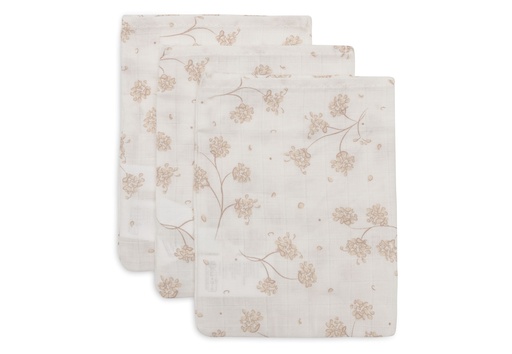 [561496] Jollein | Washandje Tetra Leafy Dreams 15x20cm 3-pack