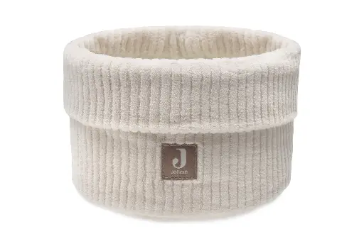 [561510] Jollein | Verzorgingsmand Cloudy Rib Oatmeal Ecru 14x18x18cm