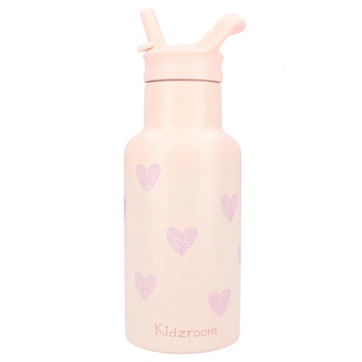 [561521] Kidzroom | Drinkfles Magical Meadows All Over Hartjes 350ml