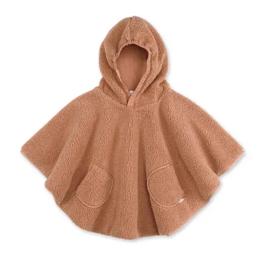 [561620] Bemini | Poncho Softy Teddy Muffin Outside Reisponcho Bruin 9-36M