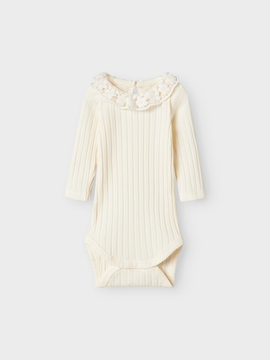 Name it | Body Girls Nbfnisja Longsleeve Cloud Dancer