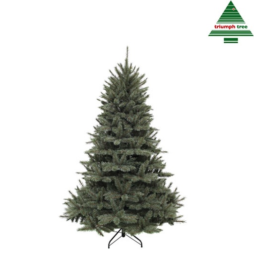 [561764] Triumph Tree | Kerstboom Forest Frosted Newgrowth Blue 185 x Ø130cm 
