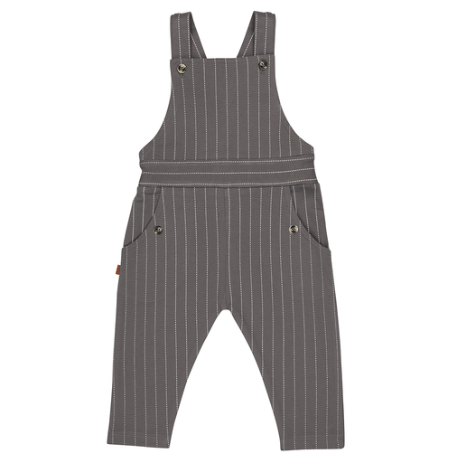 Frogs&Dogs | Salopette Little Hero Striped Smoked Pearl