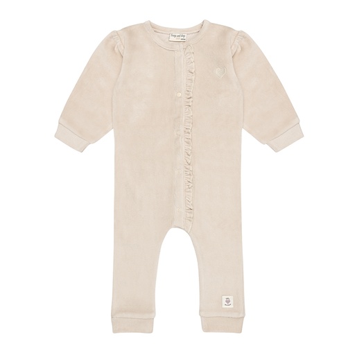 Frogs&Dogs | Kruippak Follow Your Heart Velvet Silver Gray