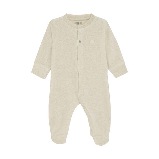 Noppies | Kruippak Uni Saxon Oatmeal Melange