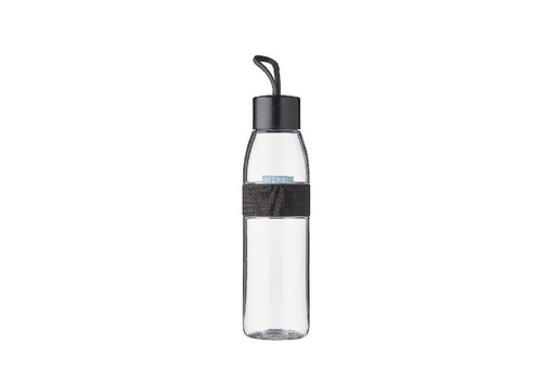 [562257] Mepal | Drinkfles Ellipse Nordic Black Zwart/Transparant 500 ml
