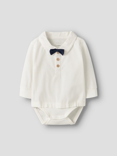 Name it | Body Boys Nbmnoller Longsleeve Cloud Dancer