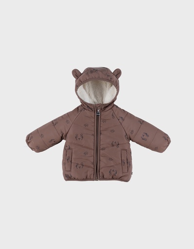 Noukies | Jas Crazy Tiger Outerwear Brown