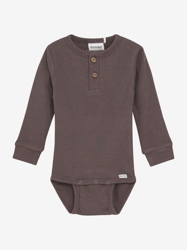 Minymo | Body Boys Longsleeve Chocolate Chip
