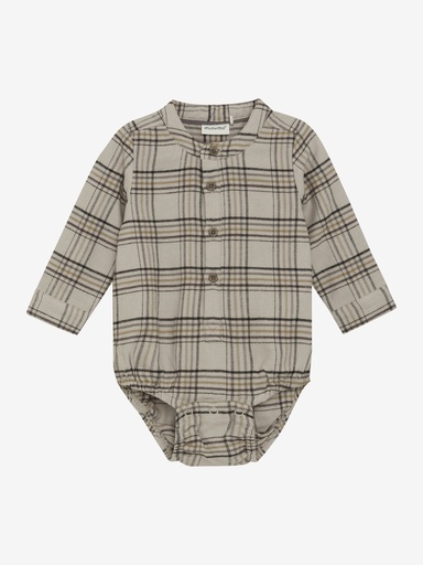 Minymo | Body Boys Longsleeve Oxford Tan