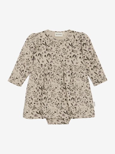 Minymo | Jurk Girls Smoke Grey