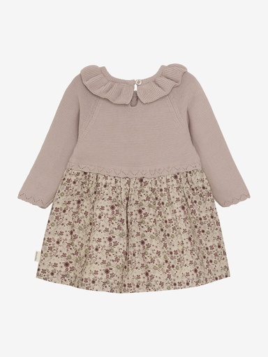 Minymo | Jurk Girls Shadow Gray