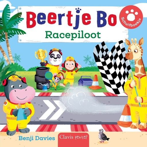 [563664] Clavis | Leesboek Beertje Bo racepiloot | Benji Davies  