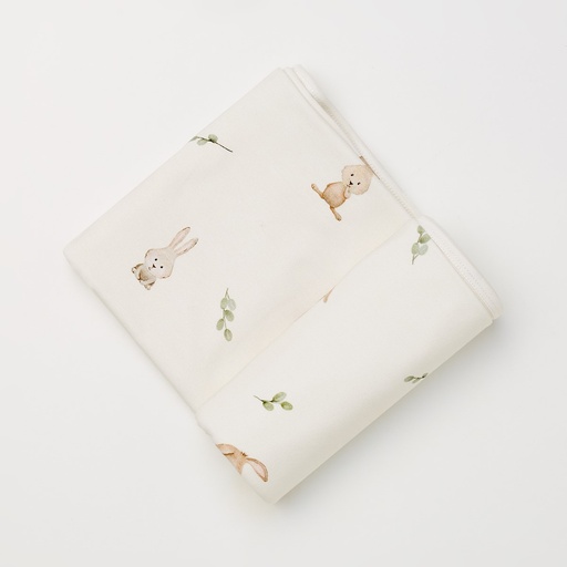 [563879] More Than Babies |Deken Rabbits Katoen All Over Konijn