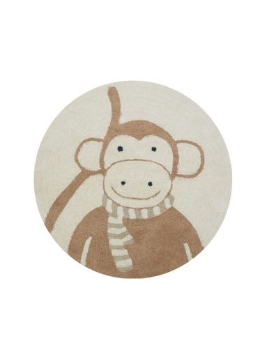 [564010] Tapis Petit | Kamertapijt Monkey Ø120cm
