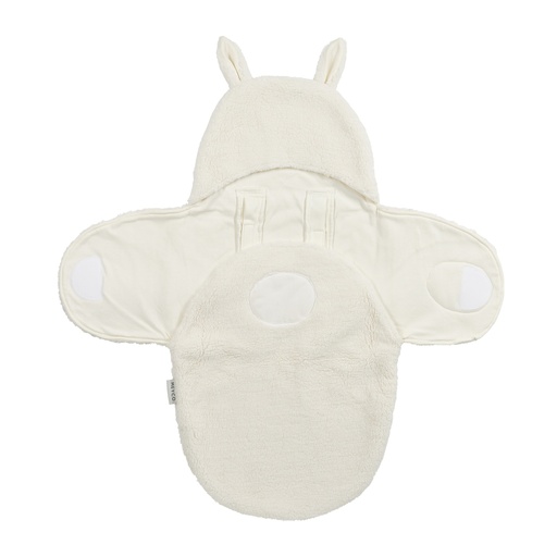 [564085] Meyco | Wikkeldeken Teddy Rabbit Naturel