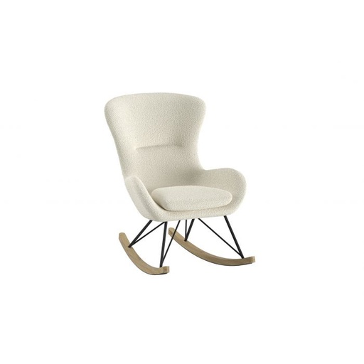 [564230] Vipack | Zetel Schommelstoel Rocky Boucle Beige