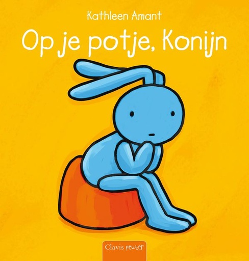 [564257] Clavis | Boek Op Je Potje, Konijn - Kathleen Amant