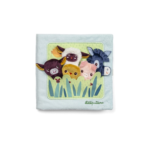 [564367] Lilliputiens | Activiteiten Boek Met Vingerpopjes - Babies 