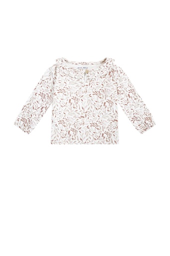 Petite Maison x Nono | T-shirt Kaya Longsleeve All over Leaves