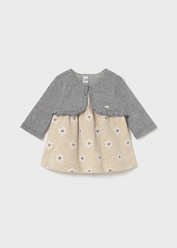 Mayoral | Jurk Girls Knit Cardigan Sand