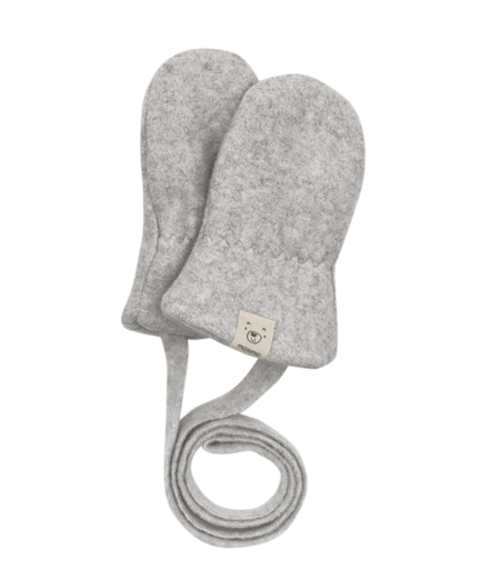 Maximo | Handschoen Zonder Duim Wanten Fleece Graumeliert